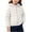 White, variant on Jalioing Toddler Kids Puffer Jacket Winter Thermal Quilted Jacket Lightweight Zipper Up Hooded Puffy Coat 1-8 Years