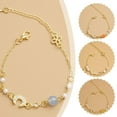 thumbnail image 2 of Korean Star Moon Pendant Bracelet| M29C L3X7, 2 of 8