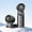 Gray 6000mA, variant on 3-in-1 Portable Turbo Fan,100 Speeds,Powerful RPM,Foldable,Air Turbo Tech,USB Rechargeable,Mini Handheld Personal Fan For Travel Makeup Outdoor Indoor Activities And Working