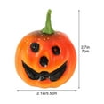 thumbnail image 3 of NSESSHome Halloween Artificial Pumpkins Indoor Halloween Decorations Party Props,Mini Fake Pumpkins for Halloween Party Favors, 3 of 8