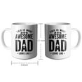 thumbnail image 4 of This Is What an Amazing Dad Looks Like Coffee Mugs 15 OZ Sublimation Mugs,Double-sided Printing Ceramic Cups Ceramic Mugs for Coffee,Tea,Hot Cocoa, 4 of 4
