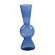 thumbnail image 4 of Florero de vidrio Titular Maceta Macetas decorativas para la decoración del partido azul Zulema florero de escritorio, 4 of 8