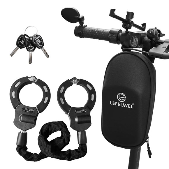 Candado para scooter eléctrico LEFELWEL antirrobo cadena de 94 cm