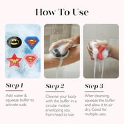 Spongellé Batman Grape Body Buffer | DC Super Hero Collection