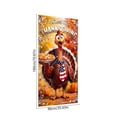 thumbnail image 3 of Thanksgiving Door Cover 35x71 inch, Funny Turkey Door Curtain, Fall Harvest Banner for Indoor Outdoor Decor Photo Booth Props, 3 of 6
