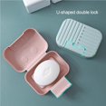 thumbnail image 2 of Moyic Caja de jabón sellada, organizador de ducha a prueba de fugas, contenedor de plástico antideslizante impermeable, accesorios para encimera de Juegos de accesorios de baño Tipo5 Moyic HA044923-05, 2 of 6