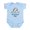 Sky Blue, variant on CafePress - Future Volleyball Star Infant Bodysuit - Baby Light Bodysuit