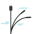 thumbnail image 3 of Cable De Carga Del Controlador 2 En 1 Para Ps5/Xsx/Ns Pro Type-C Cable Para Playstation 5/Xbox Series X/Nintendo Switch Pro Controller Vogacara EL012535-00, 3 of 6