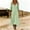 Mint Green, variant on Ovbmpzd Summer Maxi Dresses for Women With Long Sleeves V Neck Fall Wedding Guest Shirt Dresses Casual Loose Fitting Blue Beach Dresses,M