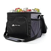 Ozark Trail Soft-Sided 24-Can Cooler, 19qt Capacity, Black Deals