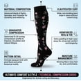 thumbnail image 3 of 6 Pairs Compression Socks for Women and Men,20-30 mmHg Circulation Support for Nursing Travel Athletic Cycling Running, 3 of 7