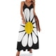 thumbnail image 1 of Vestido sin mangas de margaritas, vestido de verano, vestidos de noche elegantes para mujer 2024, 1 of 7