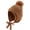 Walnut Hat, variant on Basic Winter Baby Boys Beanie Pompom Knitted Girls Hat Kids Earflap Beanies Warm Infant Toddler Hats