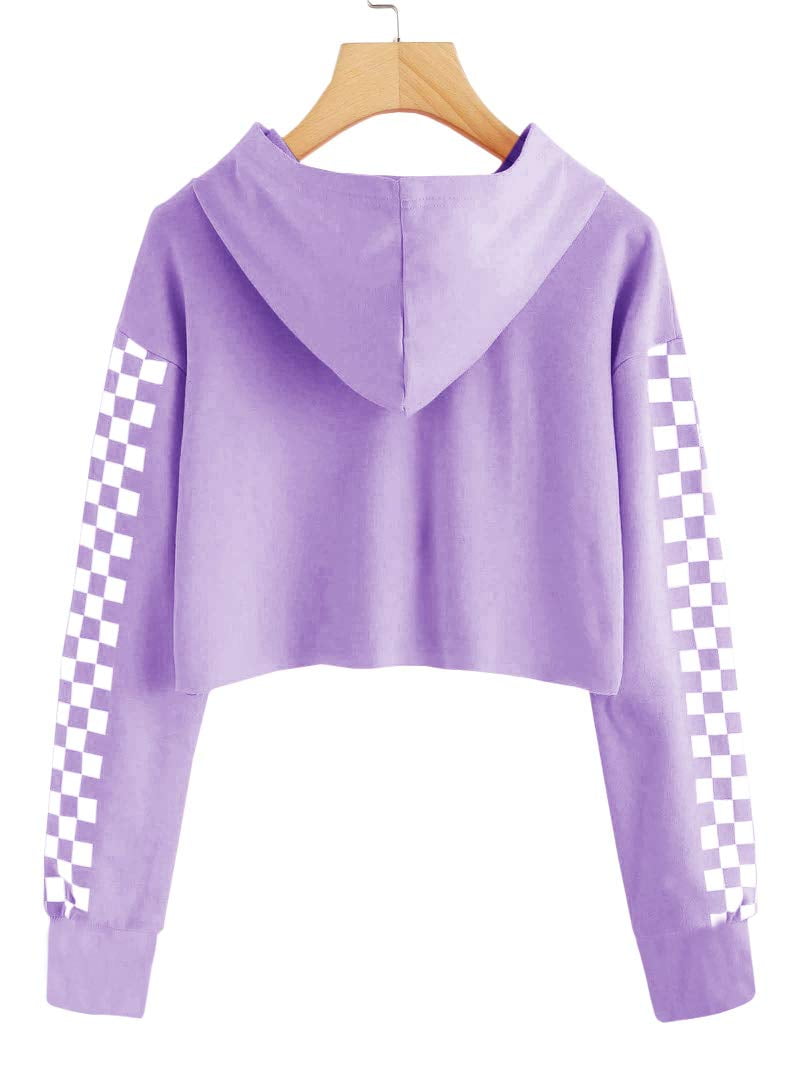cute crop hoodie