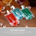 thumbnail image 4 of HEALEEP Portable Transparent Reusable Plastic Flask for Juice and Beverages Perfect for Garden Use 1 Set, 4 of 6