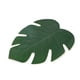 thumbnail image 5 of Cateissary Hoja de mantel con forma de hoja, estera aislante de EVA, simulación de almohadilla de palma Tropical, accesorios de cocina para Mostrada verde oscuro, 5 of 6