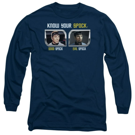 St Original - Know Your Spock - Long Sleeve Shirt - X-Large