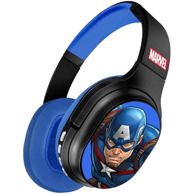 Audifonos Diadema XTECH EDICION CAPITAN AMERICA Inalambricos Bluetooth Microfono azul Xtech XTH-M660CA