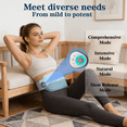 thumbnail image 3 of EMS Waist and Abdominal Massage Belt, Electric Pulse Massage Belt, 4 Modes, 55 Levels of Massage Intensity, Portable Design, Suitable for Home, Office, and Fitness Scenarios, Perfect Holiday Gift for, 3 of 7