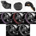 thumbnail image 3 of Car steering wheel cover with diamonds elasticity without inner ring non-slip, 3 of 7