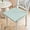 Green, variant on 1 PCS Square Chair Cushions for Dining Chairs, 40x40cm High Memory Foam Seat Cushions Non-Slip Washable Pad Soft Fluffy Chair Pads with Removable Cover for Home Office School Restaurant