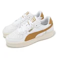 thumbnail image 1 of PU & MA Ca Pro Classic White Brown Men Unisex Casual LifeStyle Shoes 380190-58, 1 of 6