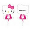 HELLO KITTY SHAPE SIDE POSE-FOIL BALLOON-PACKAGED, 27"