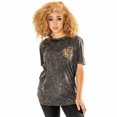 thumbnail image 1 of Harry Potter - Camiseta Slytherin Lavado Ácido para Adultos Unisex (Gris), 1 of 2