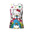 thumbnail image 5 of Lsque Sanrio Printed Workout Tank Tops for Women, Athletic Sports Tank Tops, Compression Sleeveless Dry Fit Shirts,Sleeveless Yoga Shirt-Small, 5 of 9