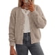thumbnail image 1 of Suéter PRETTYGARDEN Cardigan Ligero con Botones Color Caqui, 1 of 8