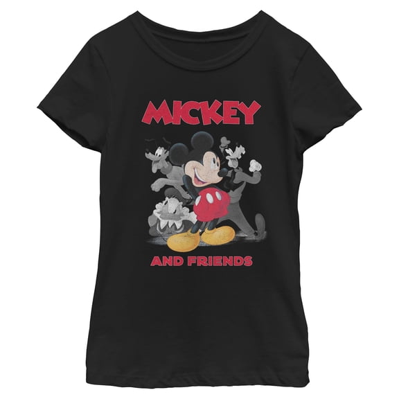 Girls Mickey & Friends Original Pals T Shirt