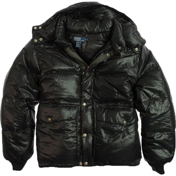 Ralph Lauren - Chaqueta acolchada para hombre, color negro, XL