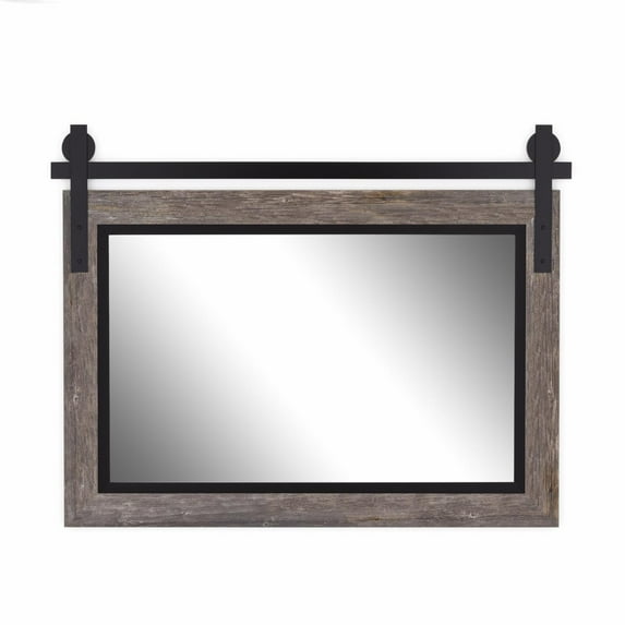 Hitchcock Butterfield Santa Fe Rectangle Barn Door Mirror