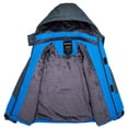 thumbnail image 2 of Wantdo Kid‘s Winter Jacket Hooded Ski Jacket Warm Winter Snow Coat Black 10/12, 2 of 6