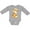 AC-Heather Grey, variant on Inktastic Safari 1st Birthday Jungle Animal 1 Year Old Boys or Girls Long Sleeve Baby Bodysuit