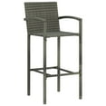 thumbnail image 4 of vidaXL Patio Bar Set Bar Table and Stools Patio Furniture Set Conversation Set, 4 of 52