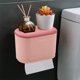 thumbnail image 5 of Organizador de caja de pañuelos | Plástico compuesto de estilo escandinavo | Tapa transparente | Cajón de almacenamiento para la sala de estar de la oficina en casa | Opciones de color rosa azul, 5 of 6