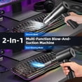 thumbnail image 5 of 13000Pa Handheld Cordless Vacuum Blower Combo Quick Cleanup Dust Debris Tight Space Home Car Use, 5 of 9