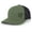 Loden/Black, variant on Men's Jumping Trout Fishing Embroidered Mesh Back Trucker Hat, Loden/Black
