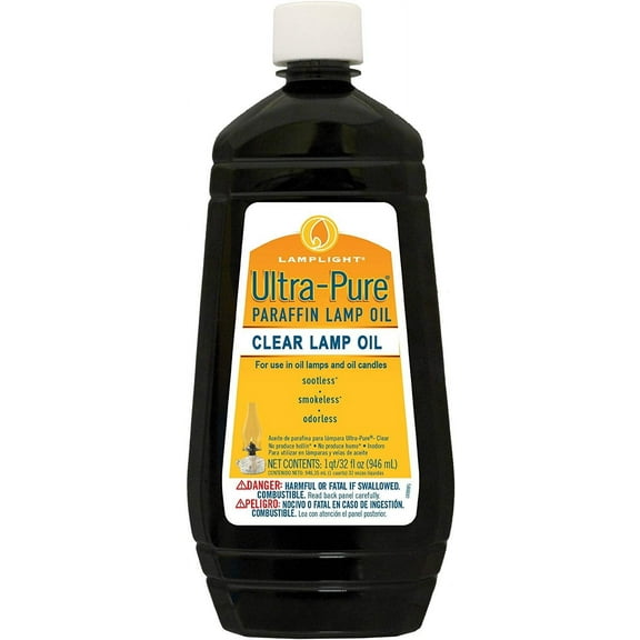 Lamplight Ultra-Pure Clear Lamp Oil - 32 oz