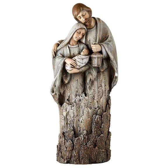 Christian Brands J5526 17 in. Avalon Gallery Tender Holy Family Statue