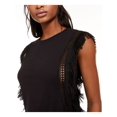 thumbnail image 3 of INC Womens Black Crew Neck Tank Top  Size M, 3 of 3