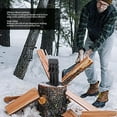 thumbnail image 6 of YAHHU Portable Manual Wood Splitter – Compact Carbon Steel Log Cracker for Fireplaces, Stoves, Camping & Outdoor Use, 6 of 6