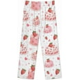 thumbnail image 5 of HPINK-T Women Long Sleeve Pajama Set Comfy Pjs Sets Rain And Umbrellas 2 Piece Lounge Set, 5 of 12