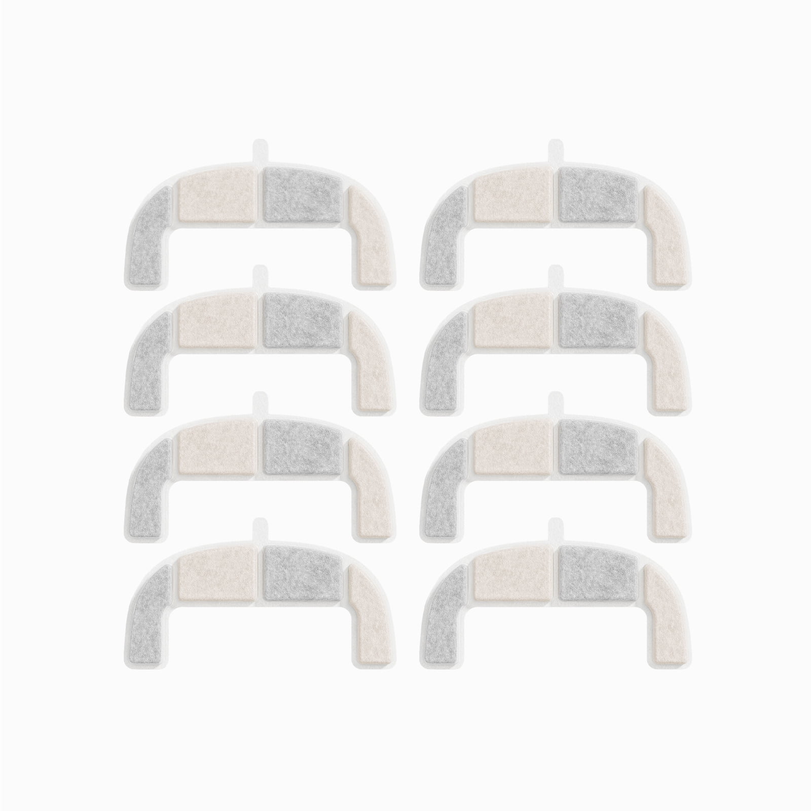 Cheerble Pet Fountain Replacement Filter for Pet Fountain Elfin E1 Lite, 8 pack