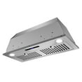 thumbnail image 2 of 30 in. Lumin Collection Ducted Insert Range Hood, Touch Controls, LED Lights, Stainless Steel, 2 of 17