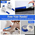4 Pack Masking Paint Tape Applicator with White Blue Each 1.4 Inch