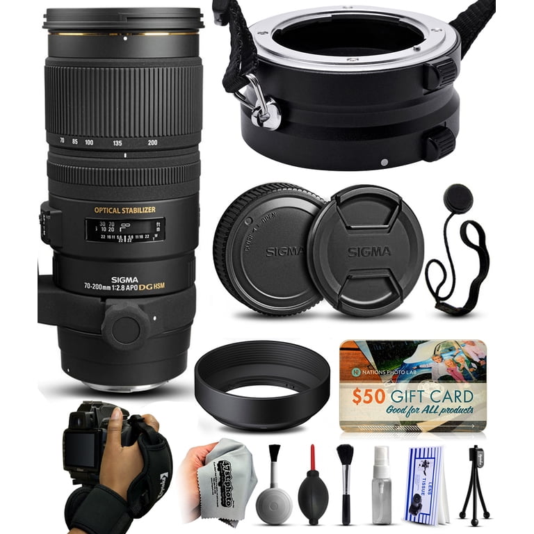 Sigma 70-200mm F2.8 EX DG OS APO HSM Kits - Walmart.com