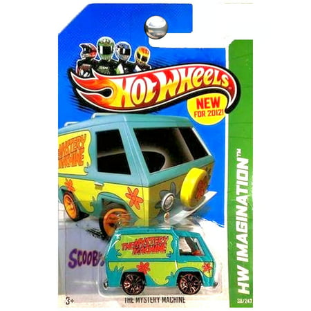, 2012 HW Imagination, Scooby Doo! The Mystery Machine Green 38/247, Hot Wheels New For 2012! Series #38 of 247 By Hot