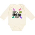thumbnail image 3 of Inktastic Papa's Fishing Buddy with Colorful Fish Boys or Girls Long Sleeve Baby Bodysuit, 3 of 5